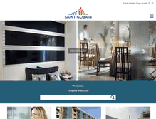 Tablet Screenshot of br.saint-gobain-glass.com